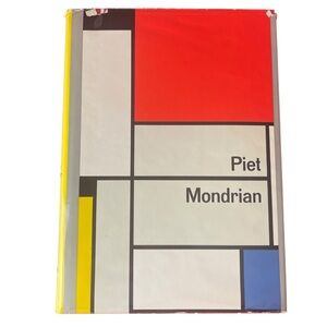 Piet Mondrian Life and Work - Hardcover Artists Book Art